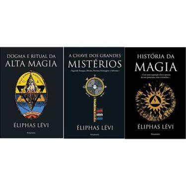 Imagem de kit 3 livros Éliphas Lévi Dogma e Ritual da Alta Magia + História Da M