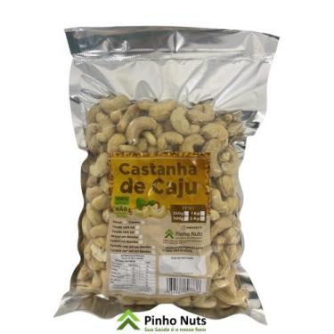 Imagem de Castanha de caju w1 natural 01 kg. - pinho nuts