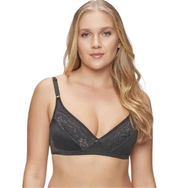 Imagem de Sutiã Sustentação Anatômico Triumph 24787 Microfibra, Preto, 44