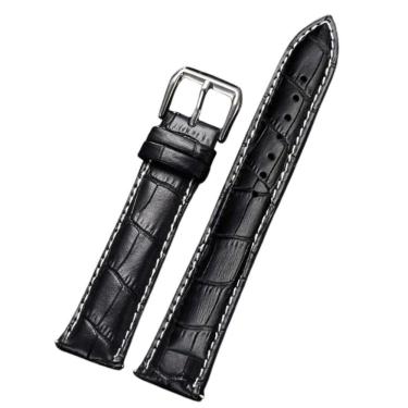 Imagem de Pulseira De Relógio Croco 20 Mm Preta