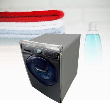 Imagem de Capa para lava e seca samsung 16kg transparente - Clean Capas, CINZA