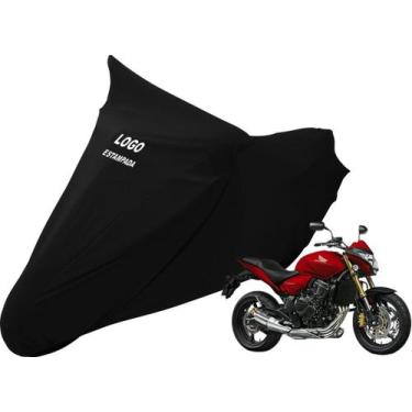 Imagem de Capa De Moto Honda CB 600 Hornet Com Elasticidade - Mz, Preta