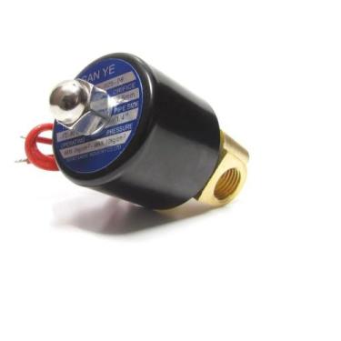 Imagem de Kit C/ 2 Válvulas Solenóide Forno Padaria Gás Glp 1/8 220v - TIWA DO B