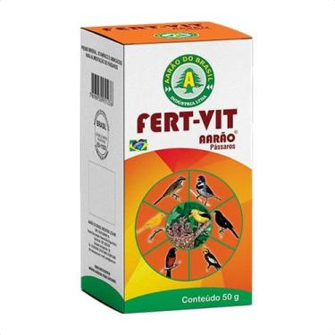 Imagem de Fert Vit 50g Aarão - Aumenta Canto e Melhora Fertilidade em Aves e Pás