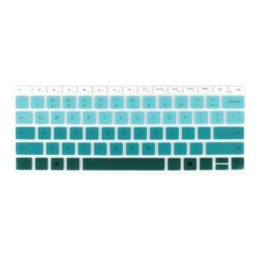 Imagem de Batianda Capa de teclado colorida gradiente para laptop Microsoft Surface 2024 de 13,8 polegadas e 15 polegadas (7ª edição) – macia, durável, resistente a derramamentos e poeira, leve e portátil,