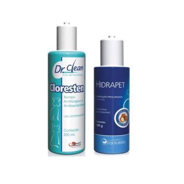 Imagem de Kit Shampoo Cloresten 200ml + Hidrapet Creme 100g