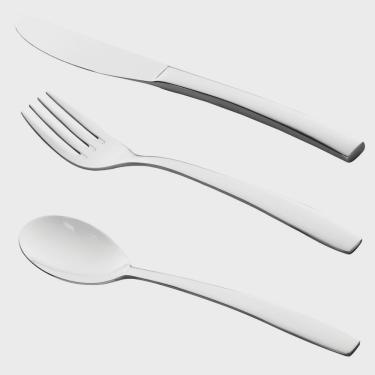 Imagem de Faqueiro 101 Peças London Aço Inox Wolff