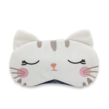Imagem de Máscara Para Dormir Gatinho Sono Gel Térmico Reduz Olheiras - Flash