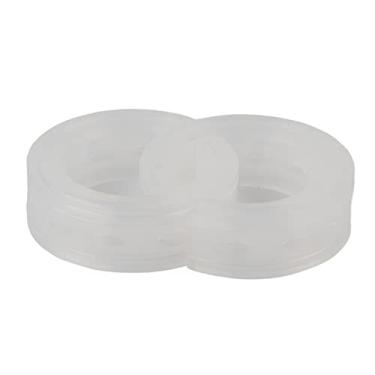 Imagem de Amortecedor de mola amortecedor, 2 peças retentor universal transparente de ferramenta de absorção de choque de carro TPE compressor de mola amortecedores de borracha amortecedores de energia tipo A-F