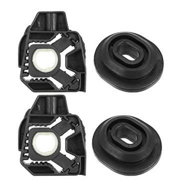 Imagem de A ABSOPRO Kit de montagem de suporte de radiador de carro 1J0806155E 1K0121367C para Volkswagen Jetta 1999-2005 Golf 1999-2006 Beetle 1998-2010 (conjunto de 4)