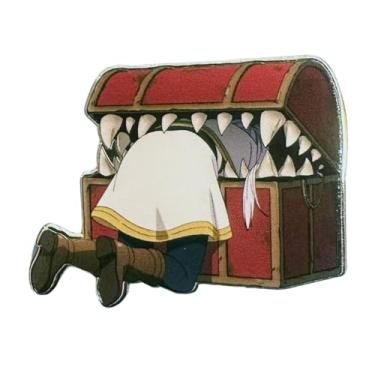 Imagem de Frieren x Zen Monkey Studios: The Mimic Broche de esmalte colecionável, Small, esmalte, Sem Pedra Preciosa