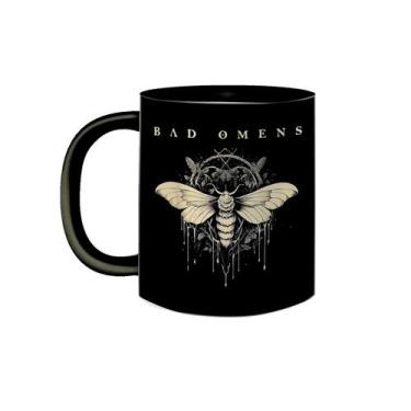 Imagem de Caneca de Porcelana Banda Bad Omens Metal Core Rock 325mL - VilelaGG
