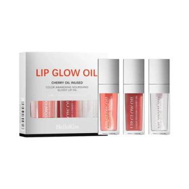 Imagem de Hidratante Matizado Lábio Plumper Cristal Geléia Lábio Óleo Brilho Plu