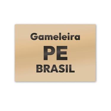 Imagem de Imã de Geladeira Gameleira Pernambuco MDF 8x5 para Enfeite