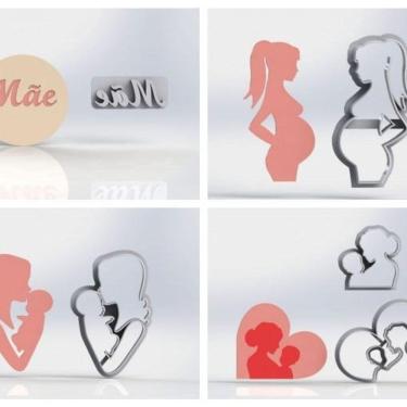 Imagem de Cortador Kit Mãe Mod 3 Completo Tamanho 4cm