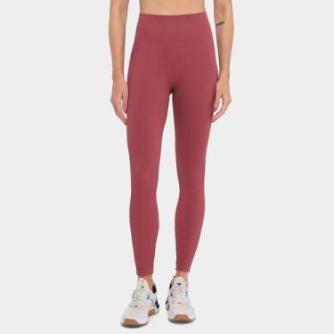 Imagem de Calça Legging Hering Feminina, Vermelho escuro, GG
