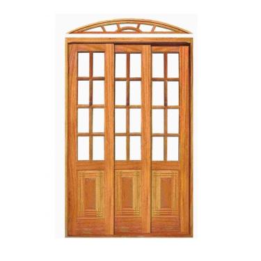 Imagem de Porta de Correr Caiçara Colonial - Madeira Maciça - Angelim