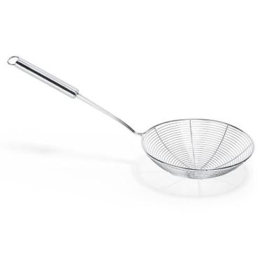 Imagem de Peneira para Fritura Hércules 14 cm em Aço Inox