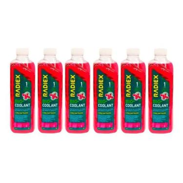 Imagem de Aditivo Radiador Rosa Bio Coolant Radiex 6 Lts Concentrado - Geral