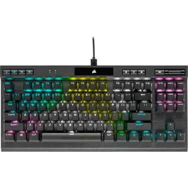 Imagem de Teclado Corsair Gaming K70 RGB TKL Preto (com fio) - Inglês