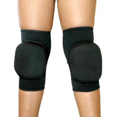 Imagem de Joelheira Triatleta Unissex para Vôlei Handebol e Futsal com Compressão Elástica e Acolchoamento (Grande)