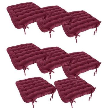 Imagem de Jogo 8 Assentos Para Cadeira Futton 40x40 - COURO COR & CIA