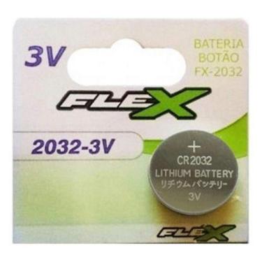 Imagem de Bateria Pastilha 3v CR2032 Blister c/ 5un - FlexGold