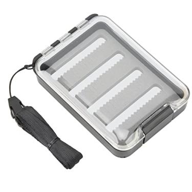Imagem de aqxreight Caixa de Pesca Com Mosca Fina Inserção de Esponja à Prova d'água Caixa de Gancho de Pesca Com Mosca Leve Grande Capacidade Com Tampa Transparente Armazenamento Pode Voar Centenas de Com