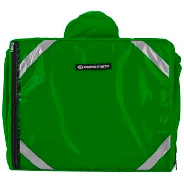 Imagem de Mochila Térmica Delivery Entrega Pizza 45 Litros Verde