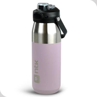 Imagem de Garrafa Térmica Nautika NTK Isomax 750 ml Roxo Aço Inox Bike Trilha Ca