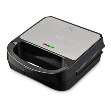 Imagem de Sanduicheira E Grill HQ 750w Antiaderente Inx HQ-SG001 110V