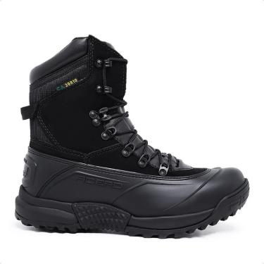 Imagem de Bota Impermeável Militar Coturno Acero em Couro Nocuck Preto TPMAX40P-Masculino