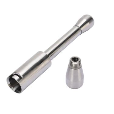 Imagem de QANYEGN Varinha de vapor para máquina de café, bico de vapor de leite em aço inoxidável, bico de vapor para cafeteira, ponta para substituição ec685