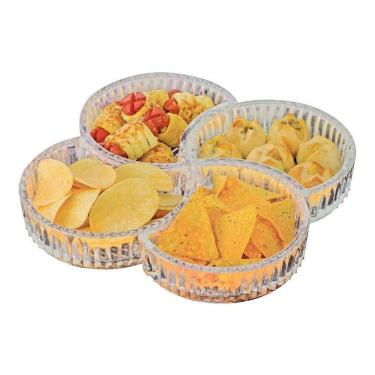 Imagem de Petisqueira de Vidro Creative Klassikglas 4 Peças - Ruvolo 