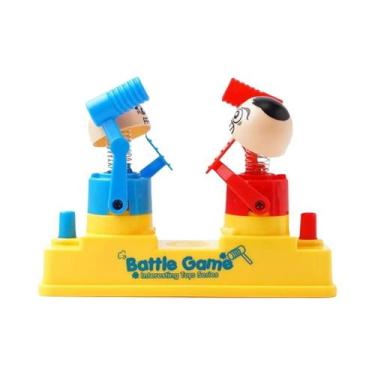 Imagem de Máquina De Jogo De Dedo Infantil Mini Batalha De Dedos Vermelha E Azul