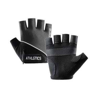 Imagem de Luvas De Ciclismo Unissex Respiráveis Sem Dedos Para Treino, Academia,