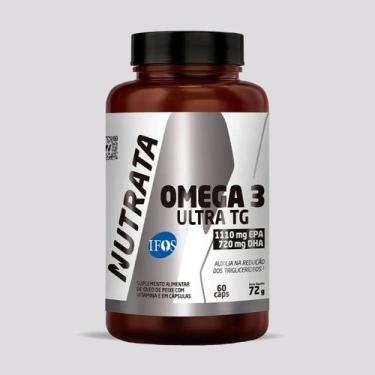 Imagem de Ômega 3 Nutrata Ultra TG - 60 Cápsulas - Nutrata Suplementos, Sem Sabo