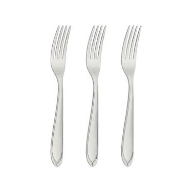 Imagem de Jogo de Garfos de Mesa Tramontina Inox Laguna 3 peças