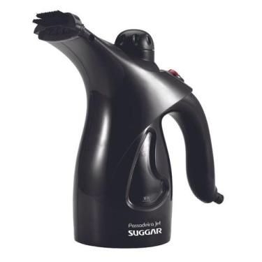 Imagem de Passadeira a Vapor Suggar PV1000PT Jet Portátil Preta, Bivolt