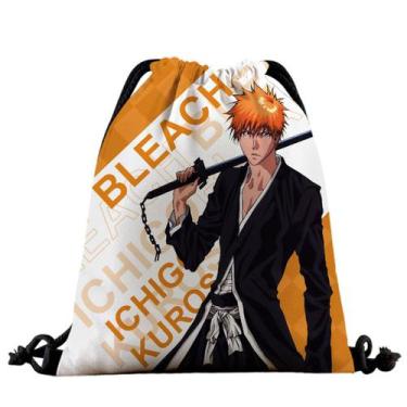 Imagem de Mochila com cordão Bleach Ichigo Anime para academia esportiva - yiwei