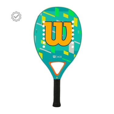 Imagem de Raquete Beach Tennis Wilson Matchpoint Fibra De Vidro Iniciante Feminino Masculino-Unissex