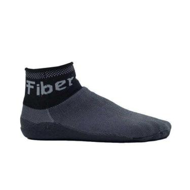 Imagem de Sapatilha Fiber Multisports Cinza e Preto-Unissex