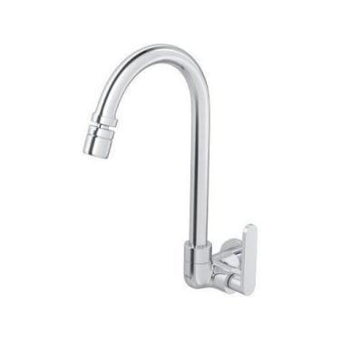 Imagem de Torneira Metal Bica Movel Parede Deca Flex Plus Cromada 1168C21Clm