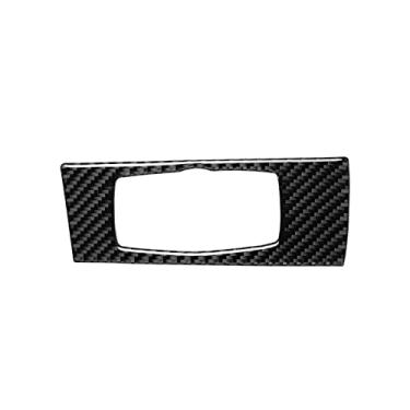Imagem de JEZOE Lâmpada de farol de fibra de carbono decoração decalque tampa de guarnição, para BMW E70 E71 X5 X6 2008-2013 Acessórios de interior de carro