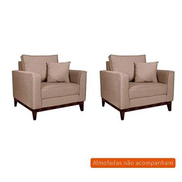 Imagem de Conjunto com 2 Poltronas Beny I Bege