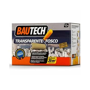 Imagem de Manta Líquida Bautech Transparente Fosca 2,5kg Transparente