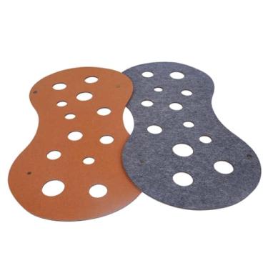 Imagem de Generic Brinquedo de túnel para gatos, brinquedo interativo de feltro para gatos, tubo dobrável, resistente ao desgaste, ninho para gatos internos, animais
