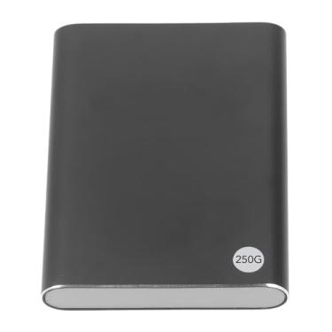Imagem de Gabinete HDD Externo, Disco Rígido Externo Compacto Portátil à Prova de Impressões Digitais de 2,5 Polegadas para PC (Preto #12)