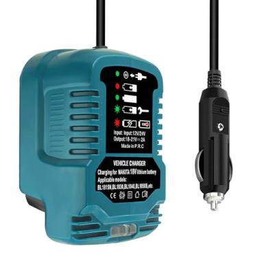 Imagem de TECKEEN Carregador de veículo substituto para carregador de bateria Makita 18V LXT