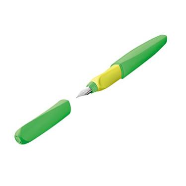 Imagem de Pelikan Caneta Tinteiro Twist, Neon Green, Pacote de 1